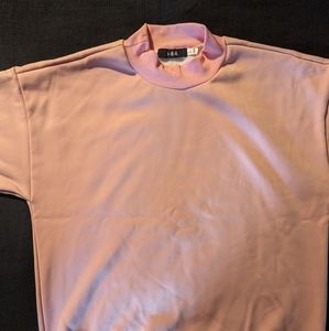 Random Brand Pink turtle neck Mens L